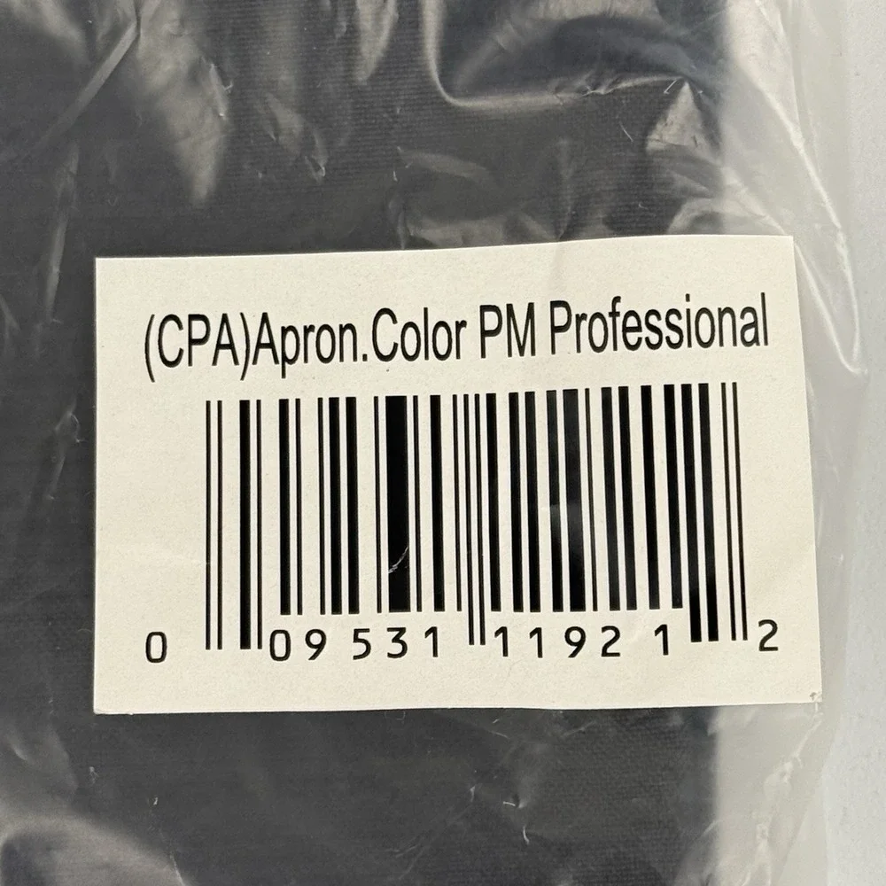 NEW 2 Pack PAUL MITCHELL Aprons Cutting Hairdresser NIP Black Professional